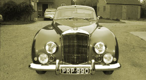 Bentley car restoration example