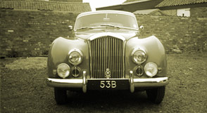 Bentley car restoration example