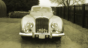 Bentley car restoration example