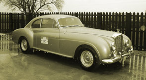 Bentley car restoration example